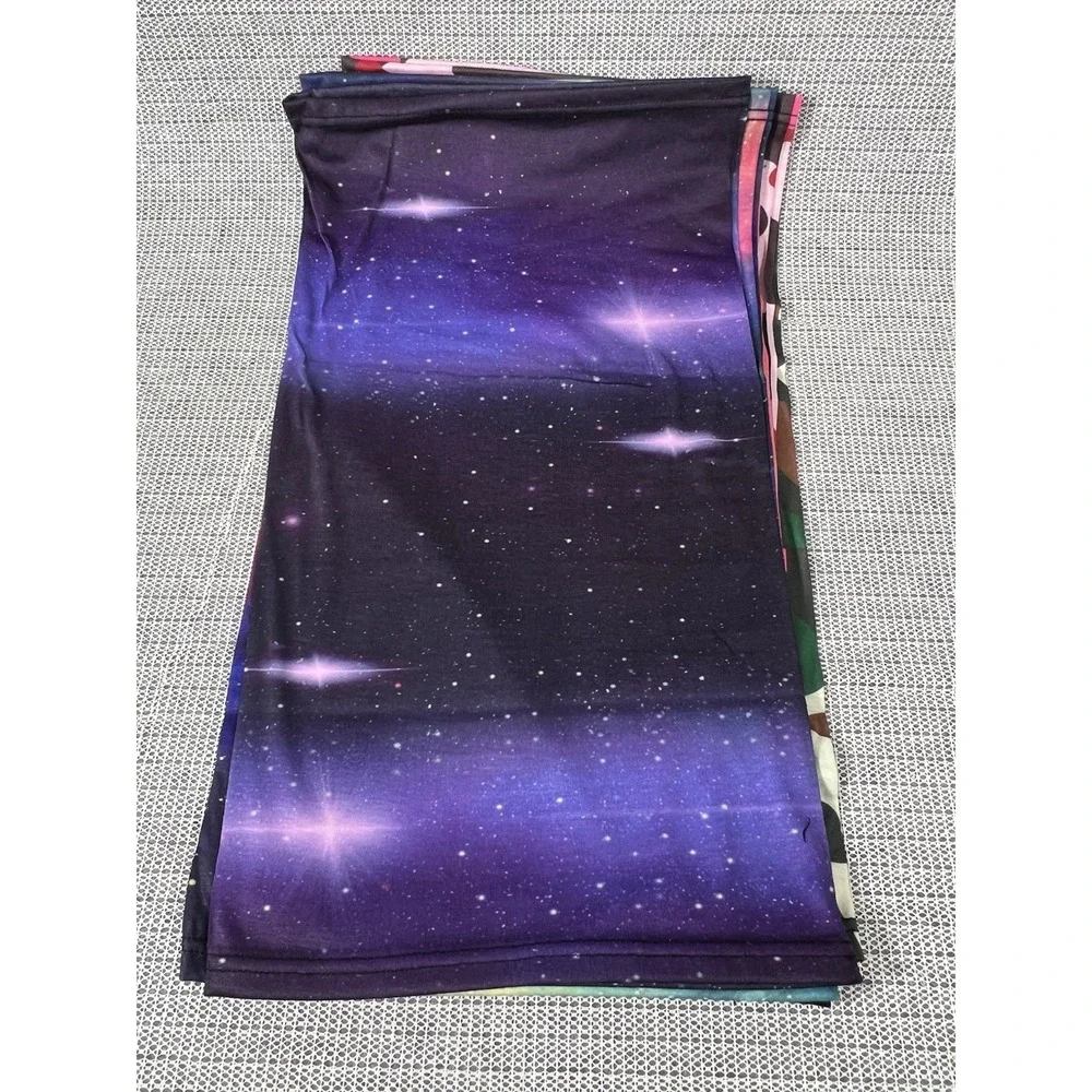 Face Mask Elastic Bandana Covering Reusable Scarf Neck Stars One Size Fits All